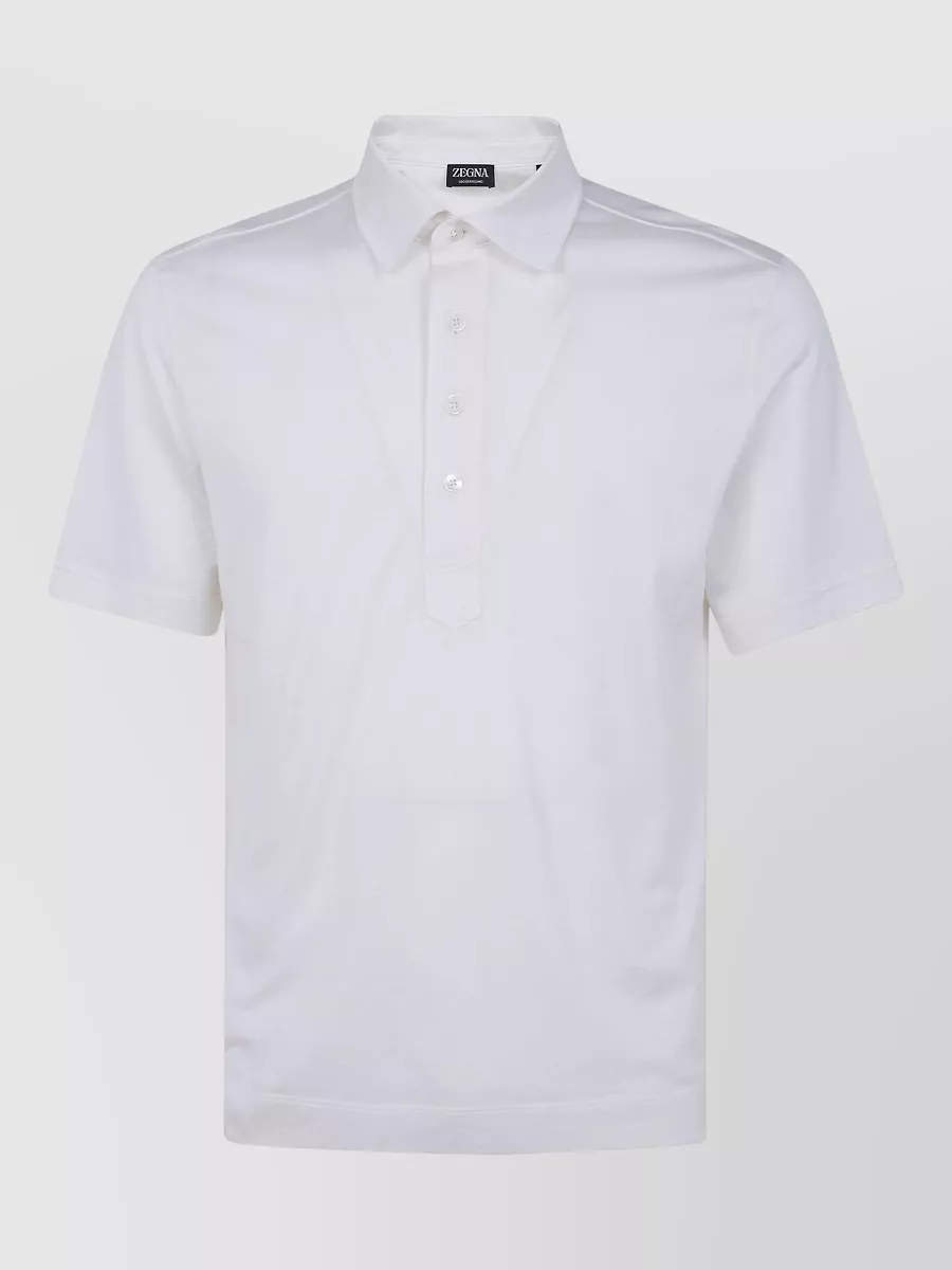 Zegna Cotton Polo Shirt