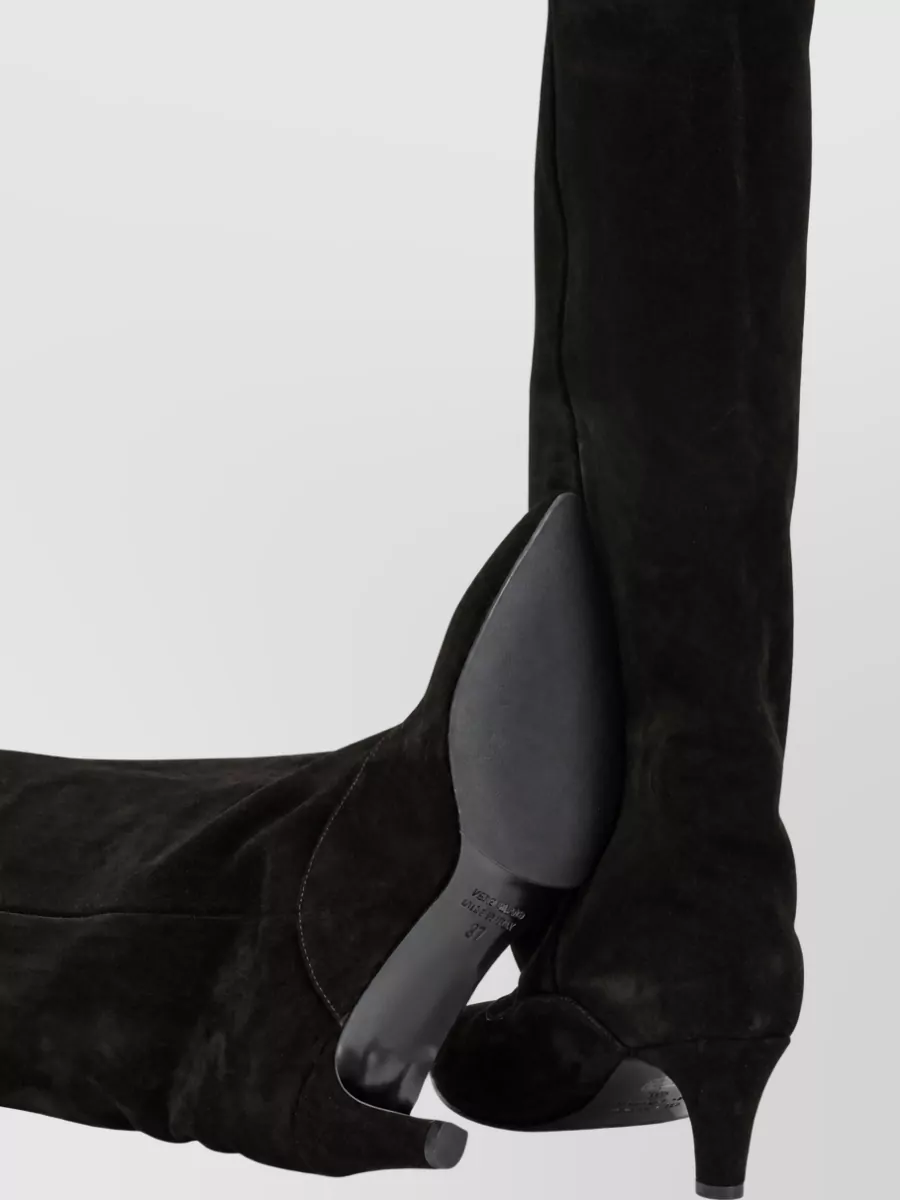 Strategia Suede Leather Ankle Boots