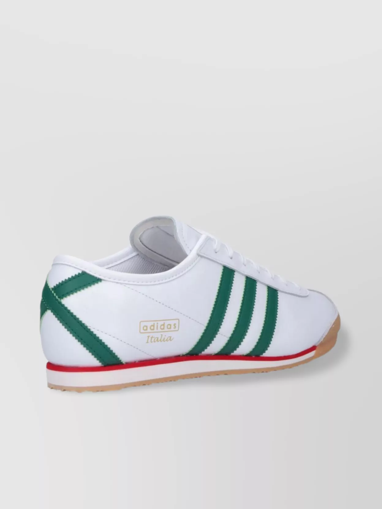 Adidas Low Top Rubber Sole Sneakers With Contrast Stripes