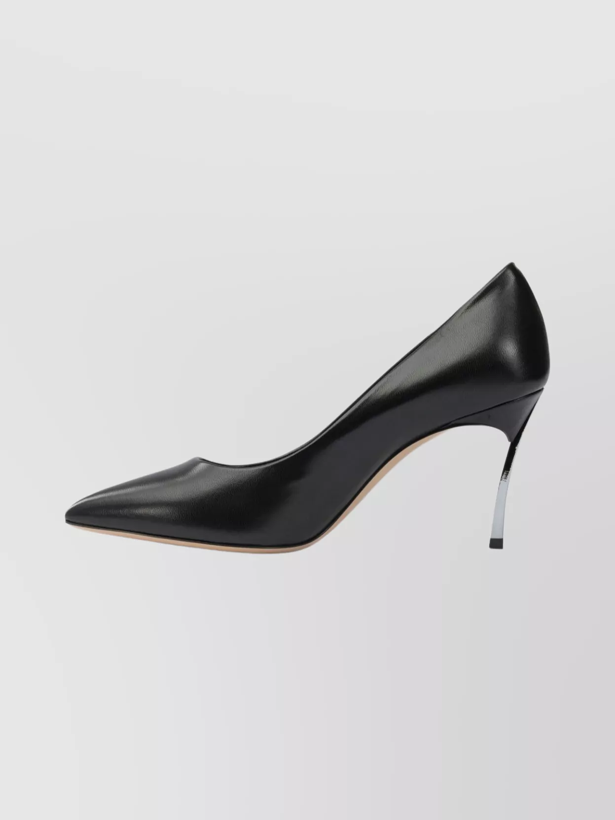 Casadei Pointed Toe Stiletto Heel Leather Pumps
