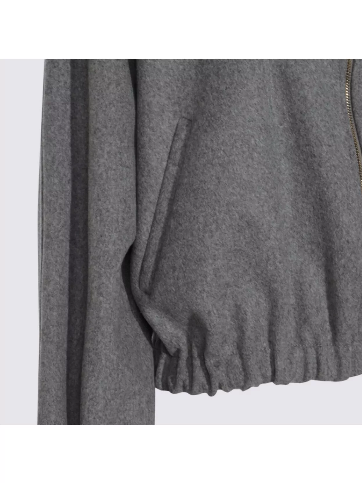 Fabiana Filippi Casual Jacket With Elastic Hem And Side Pockets
