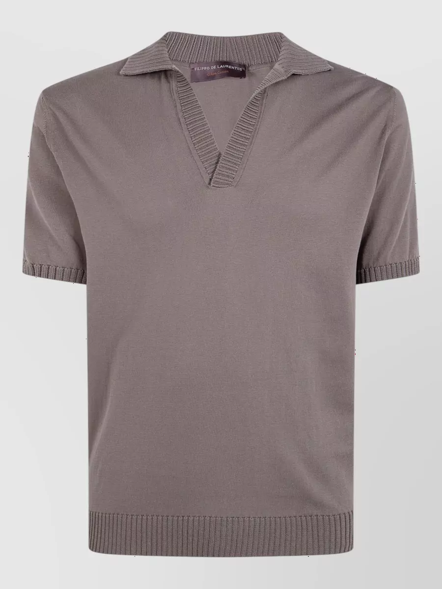 Filippo De Laurentis short-sleeve polo shirt