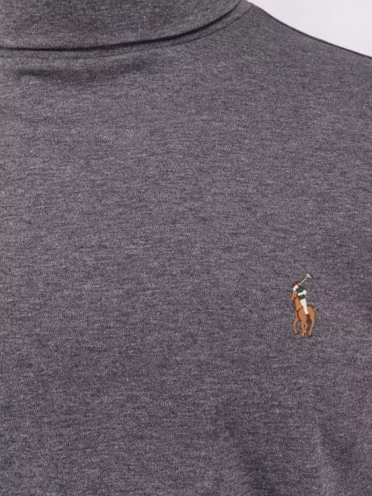 Polo Ralph Lauren Ribbed Turtleneck Sweater With Cuffed Sleeves