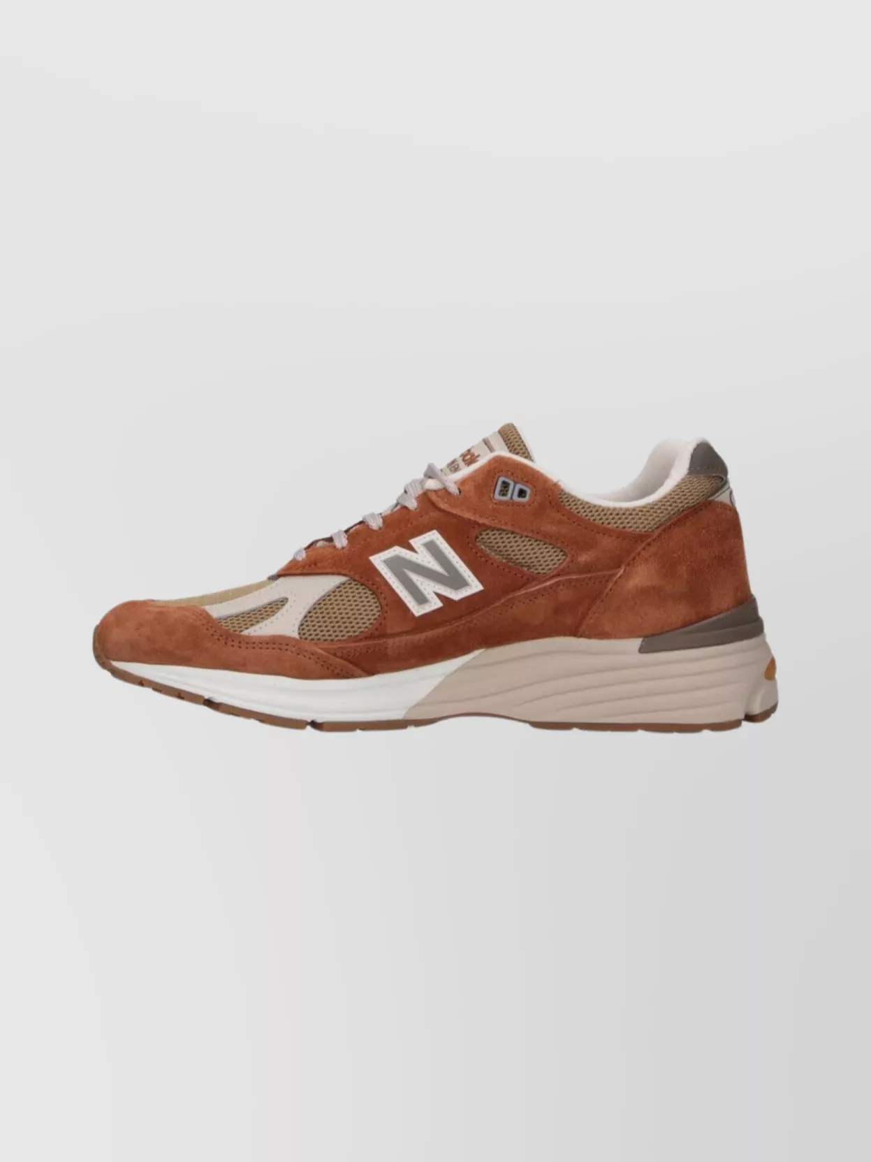 New Balance Casual Sneakers With Mesh And Suede Design