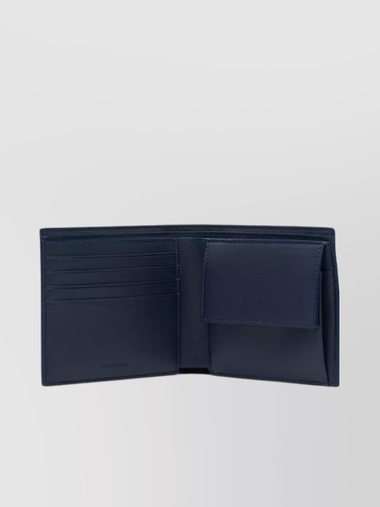 Balenciaga Square Folded Coin Leather Wallet