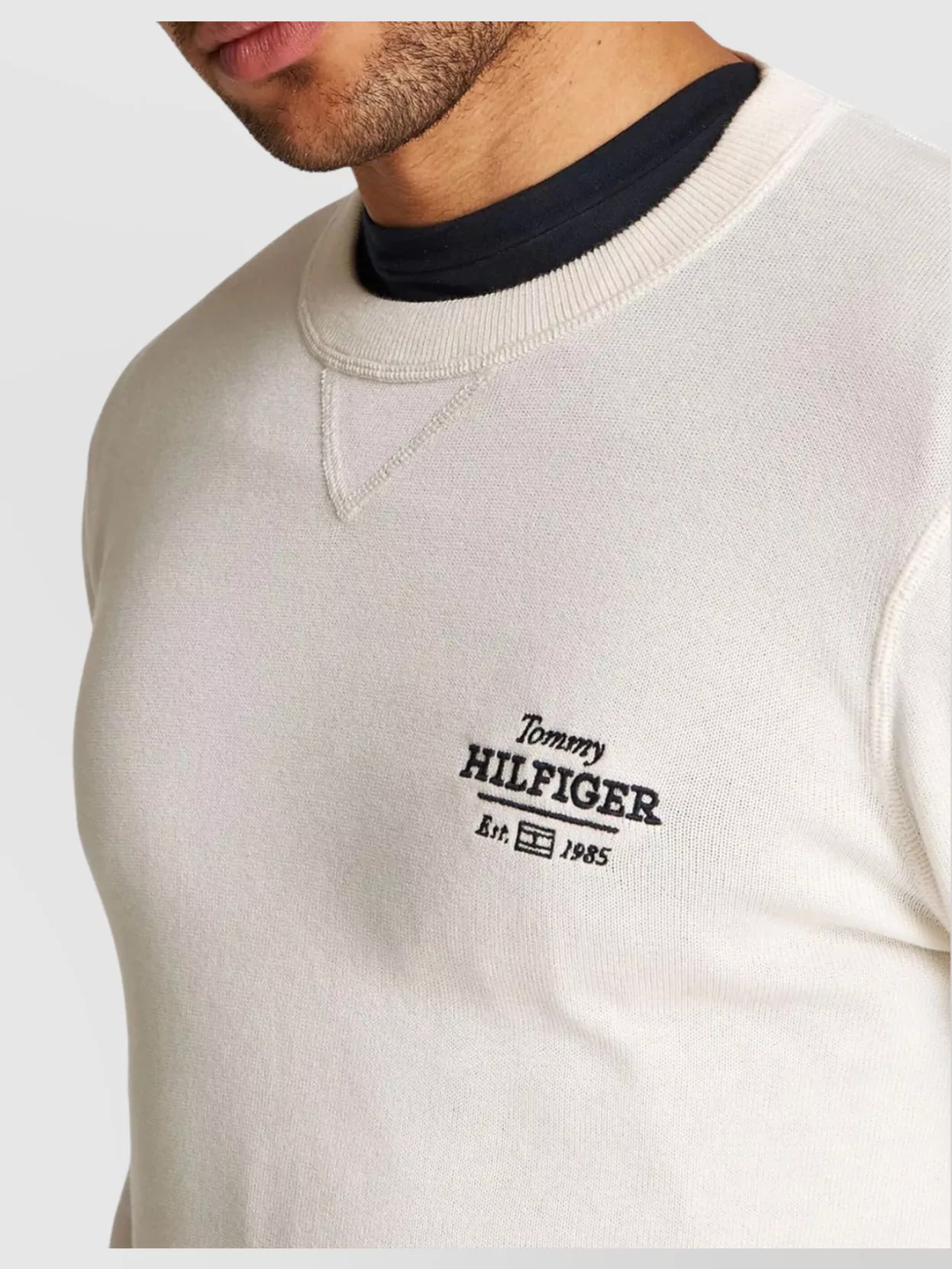 Tommy Hilfiger Cotton Crew Neck Graphic