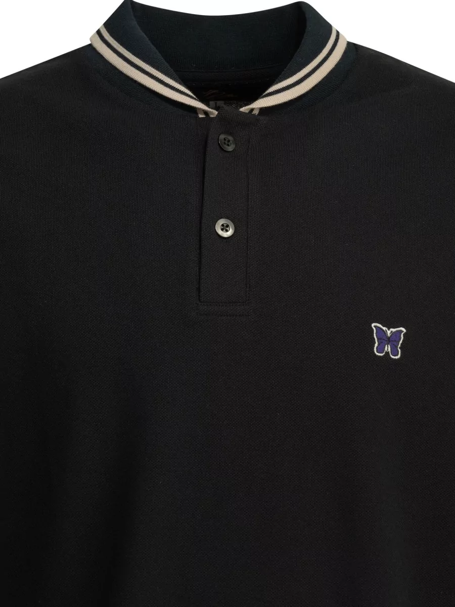 Needles Shawl Collar Polo Shirt