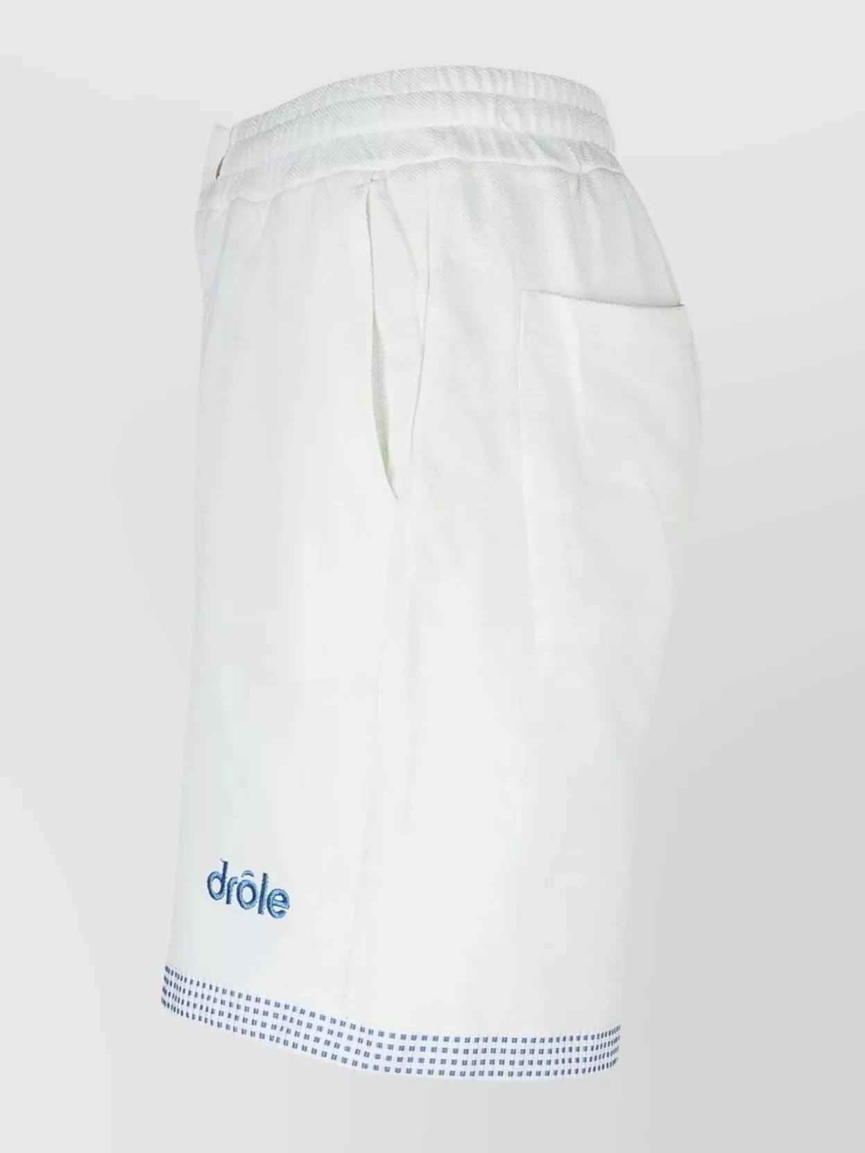 Drôle De Monsieur Textured Shorts Featuring Pockets