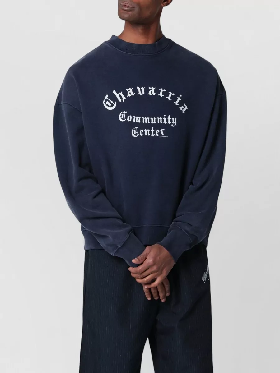 Willy Chavarria Logo-print sweatshirt