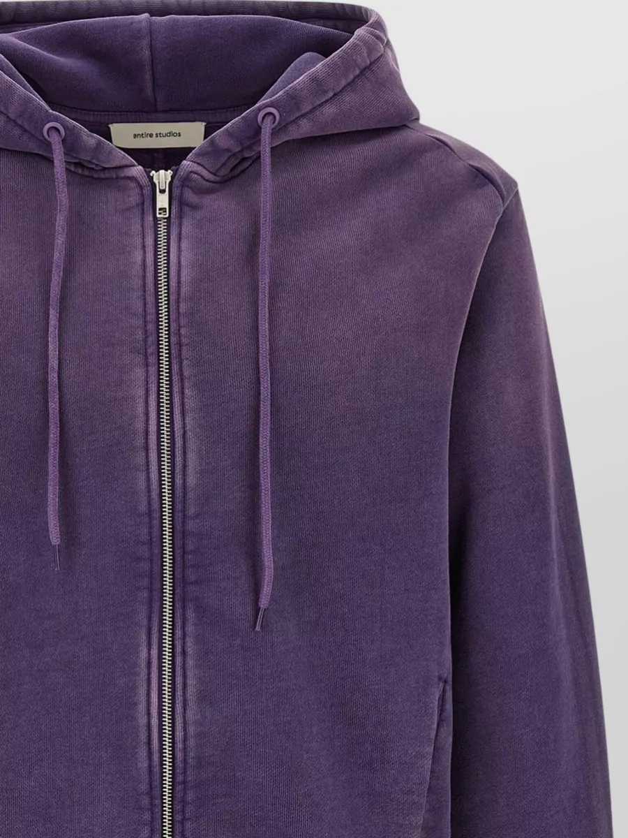 Entire Studios Cotton Slim-Fit Zip Hoodie