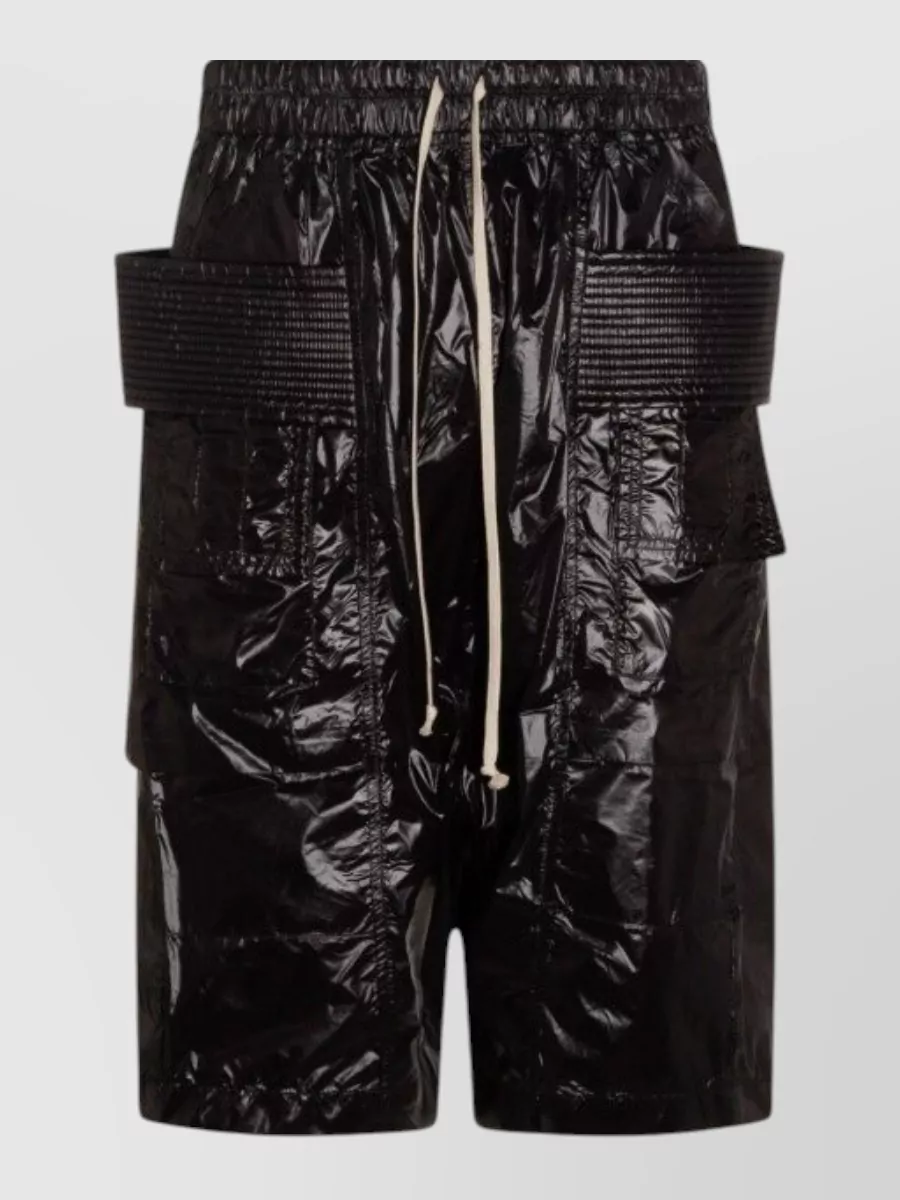 Rick Owens Cargo Pods Pants Textured Panels Pockets