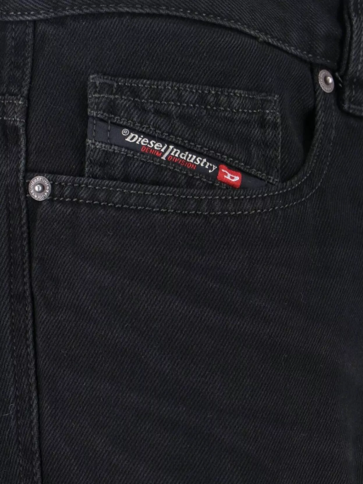 Diesel Straight Leg Trousers Featuring Five-Pocket Design