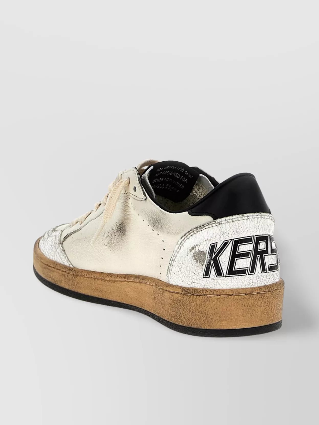 Golden Goose 'Star' Perforated Sneakers With Contrast Heel