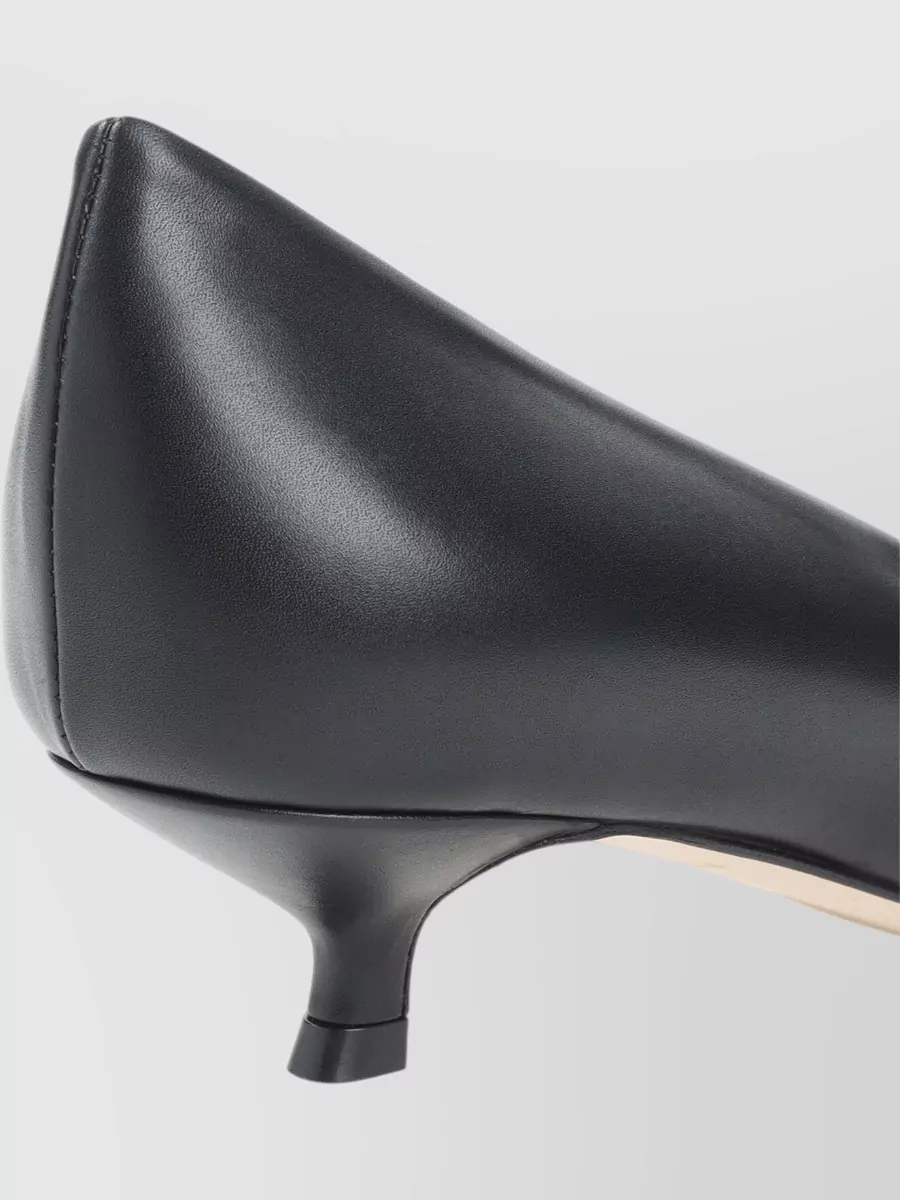 Giorgio Armani Leather Court Pumps