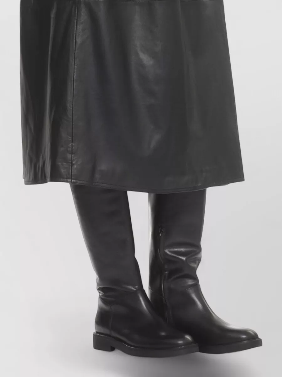 Coccinelle Pebbled Leather Shoulder Bag Adjustable Strap