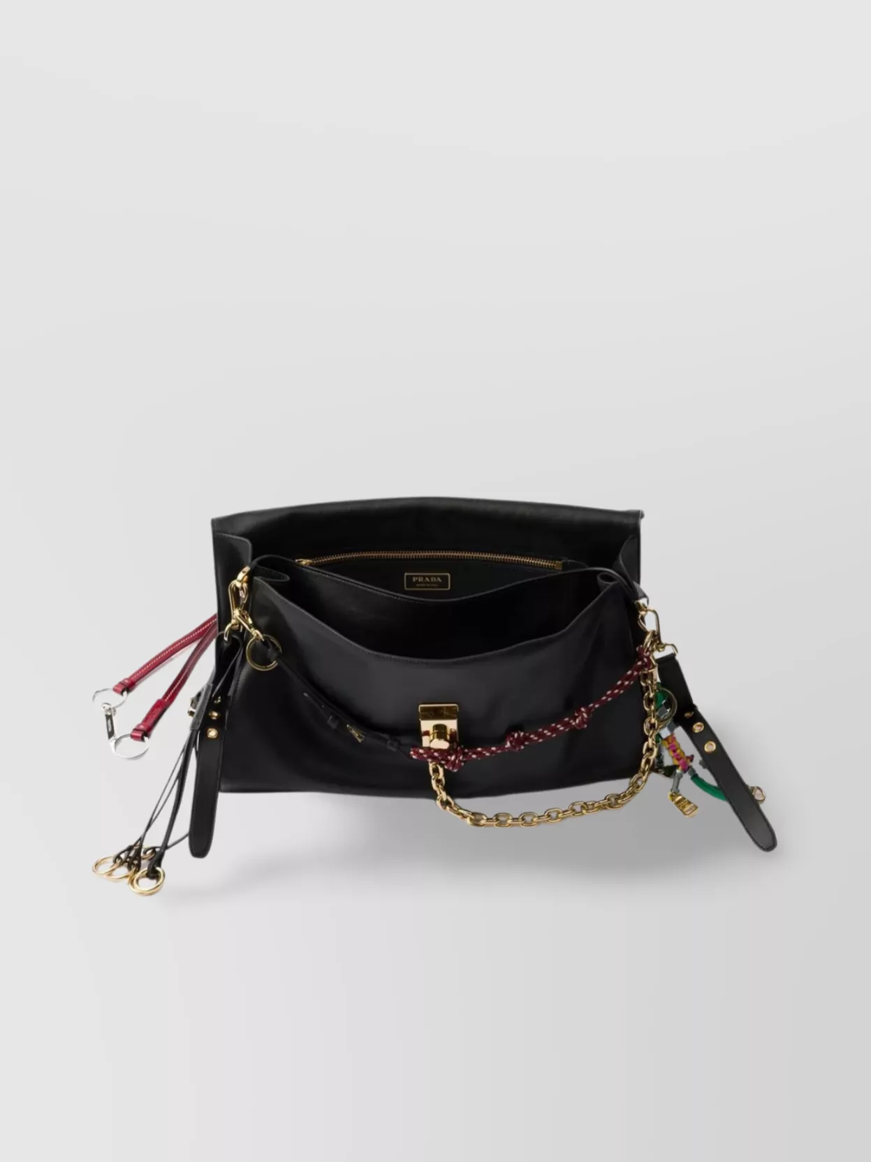 Prada Luxe Leather Cross-Body Bag