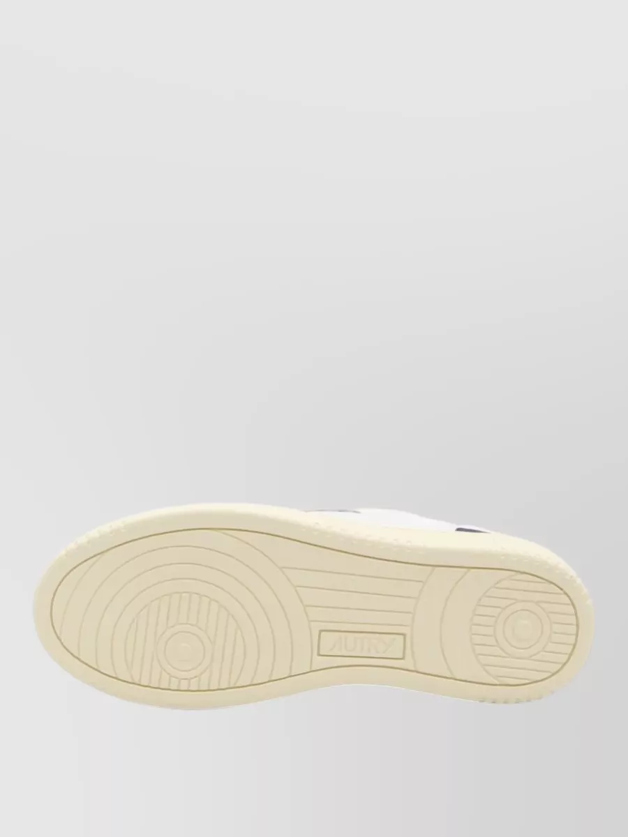 Autry Medialist Low Leather Sneakers Contrast Panels