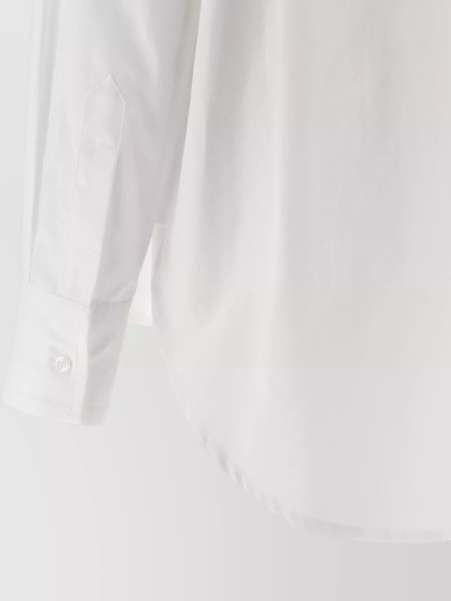 Loulou Studio Cotton Poplin Oversized Shirt