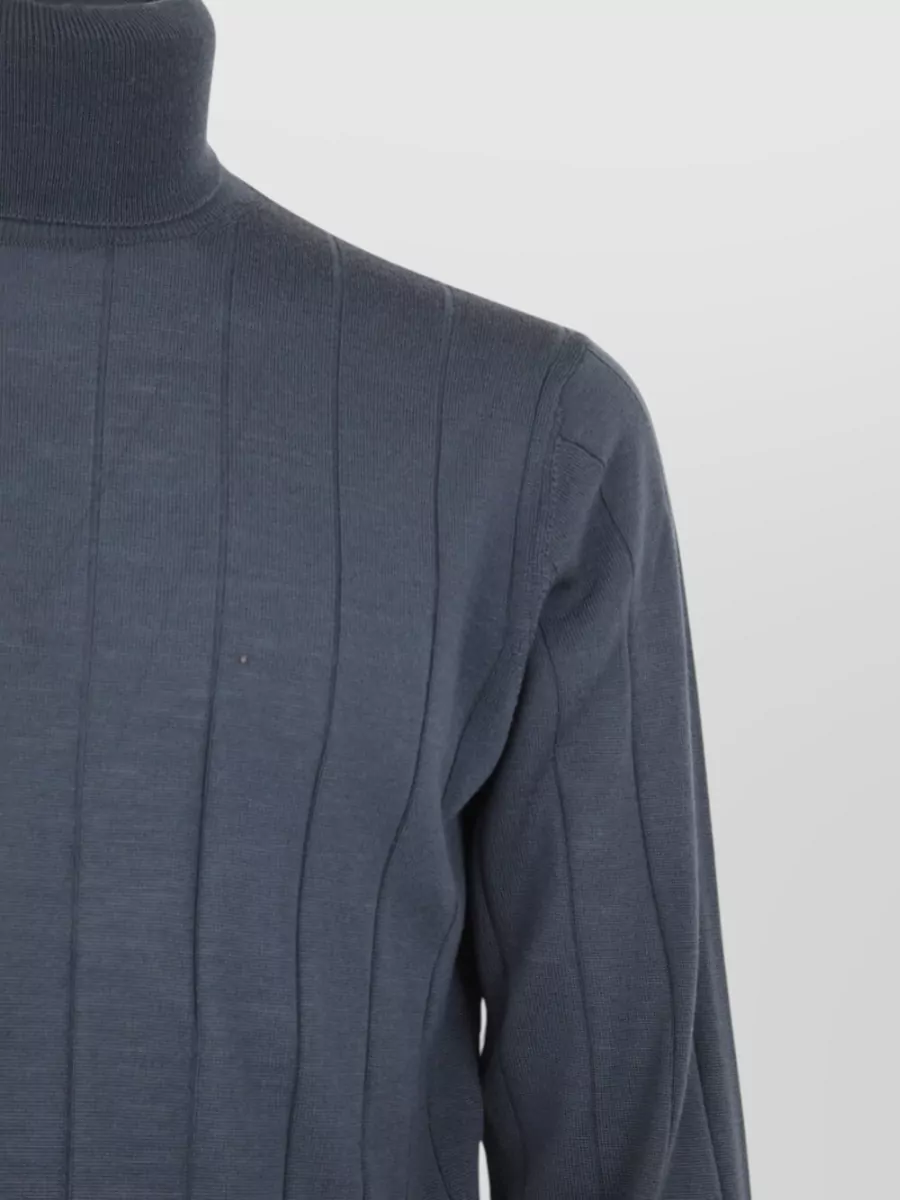 Filippo De Laurentis Fine-Knit Turtleneck Sweater