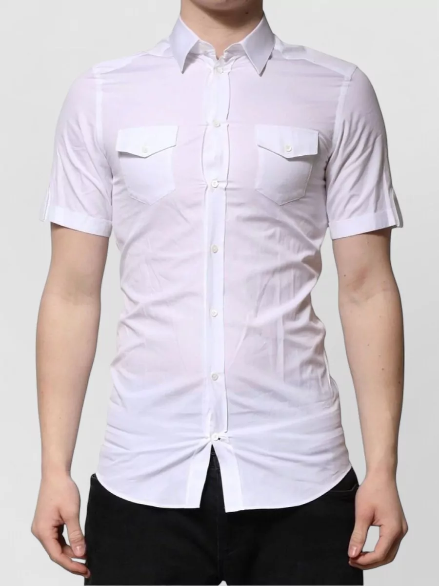 Dolce&Gabbana Cotton short-sleeve shirt