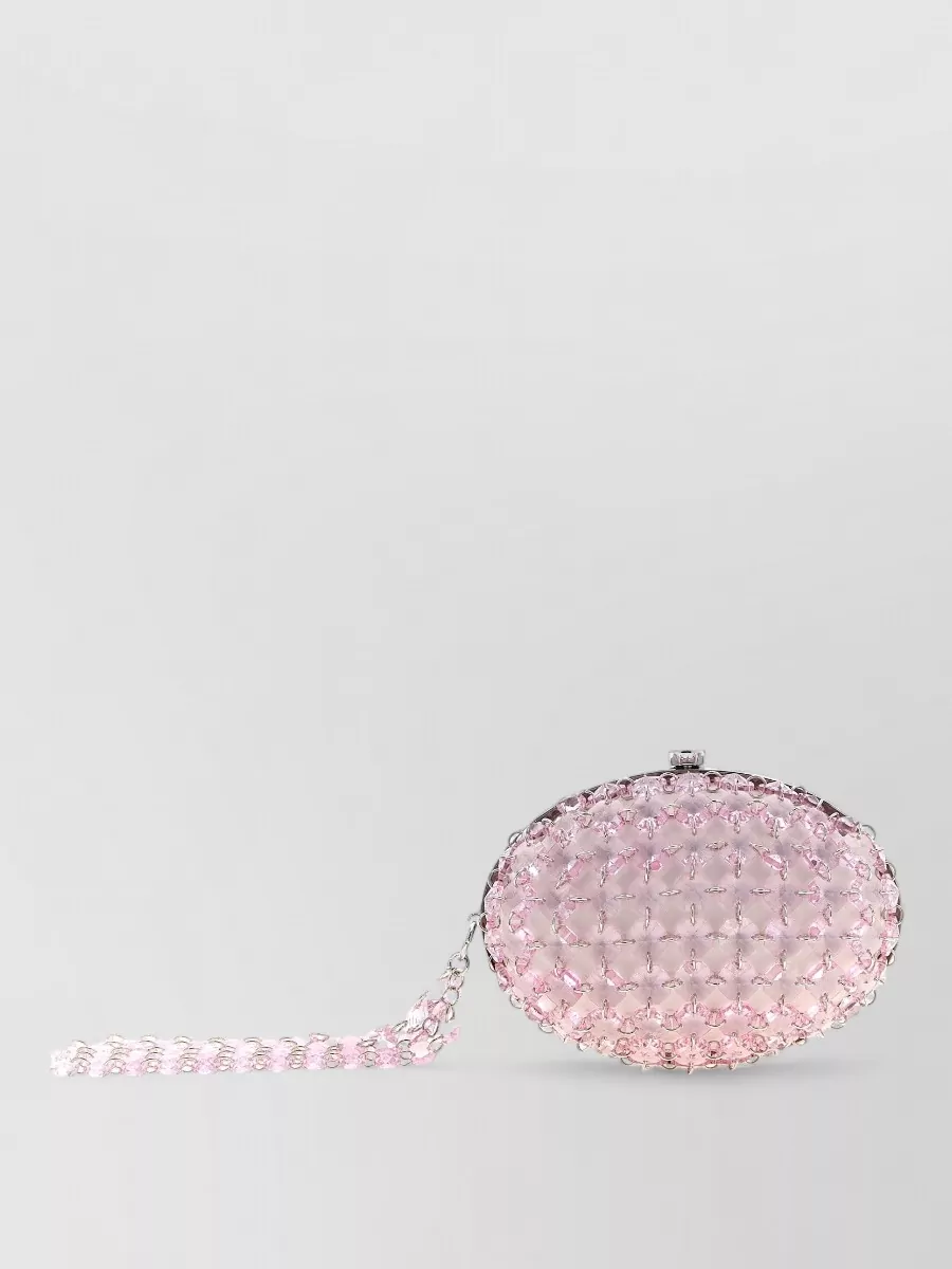Self-Portrait mini synthetic clutch bag
