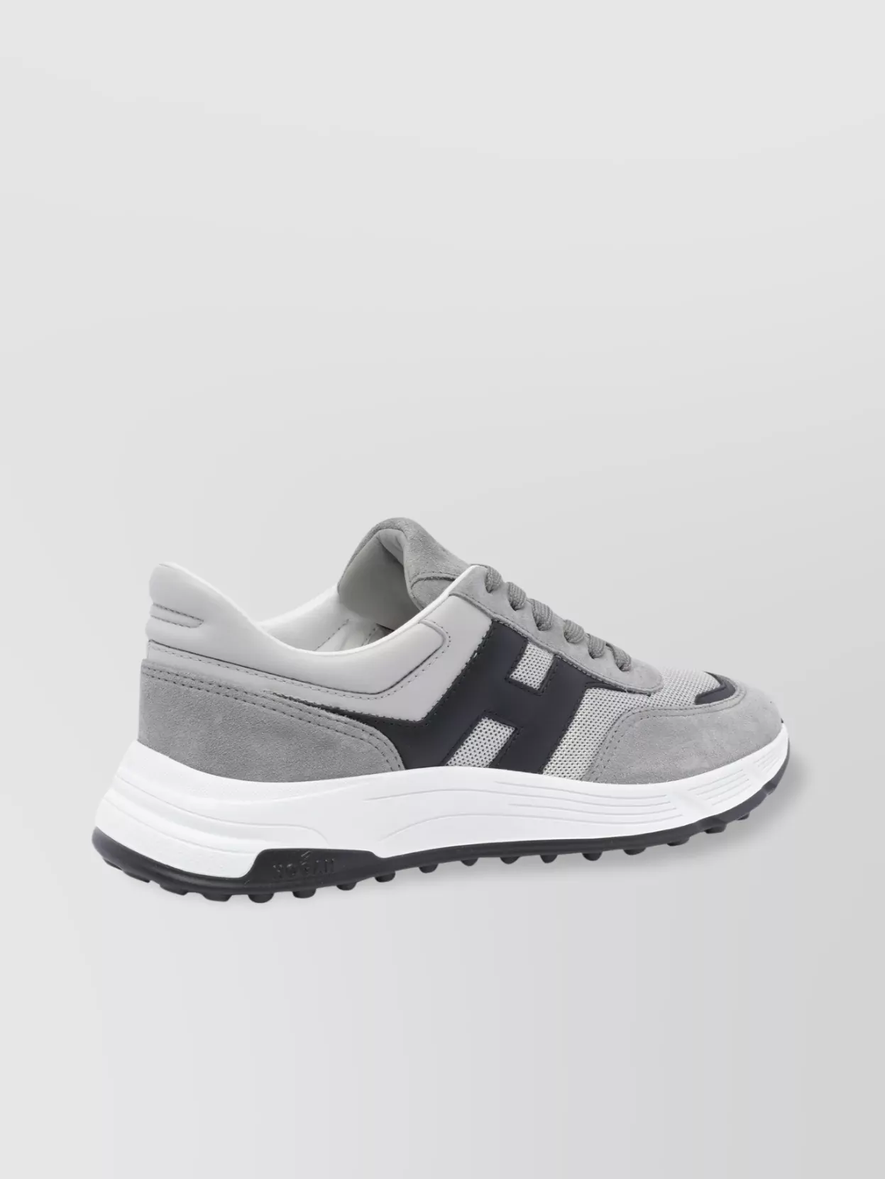 Hogan Low Top Sneakers With Leather And Suede