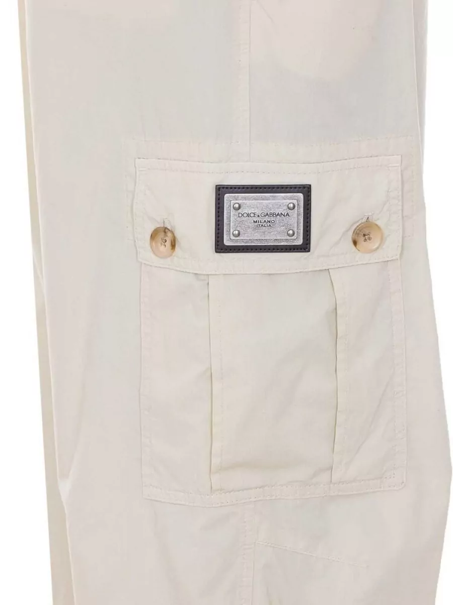 Dolce&Gabbana Cotton Cargo Shorts