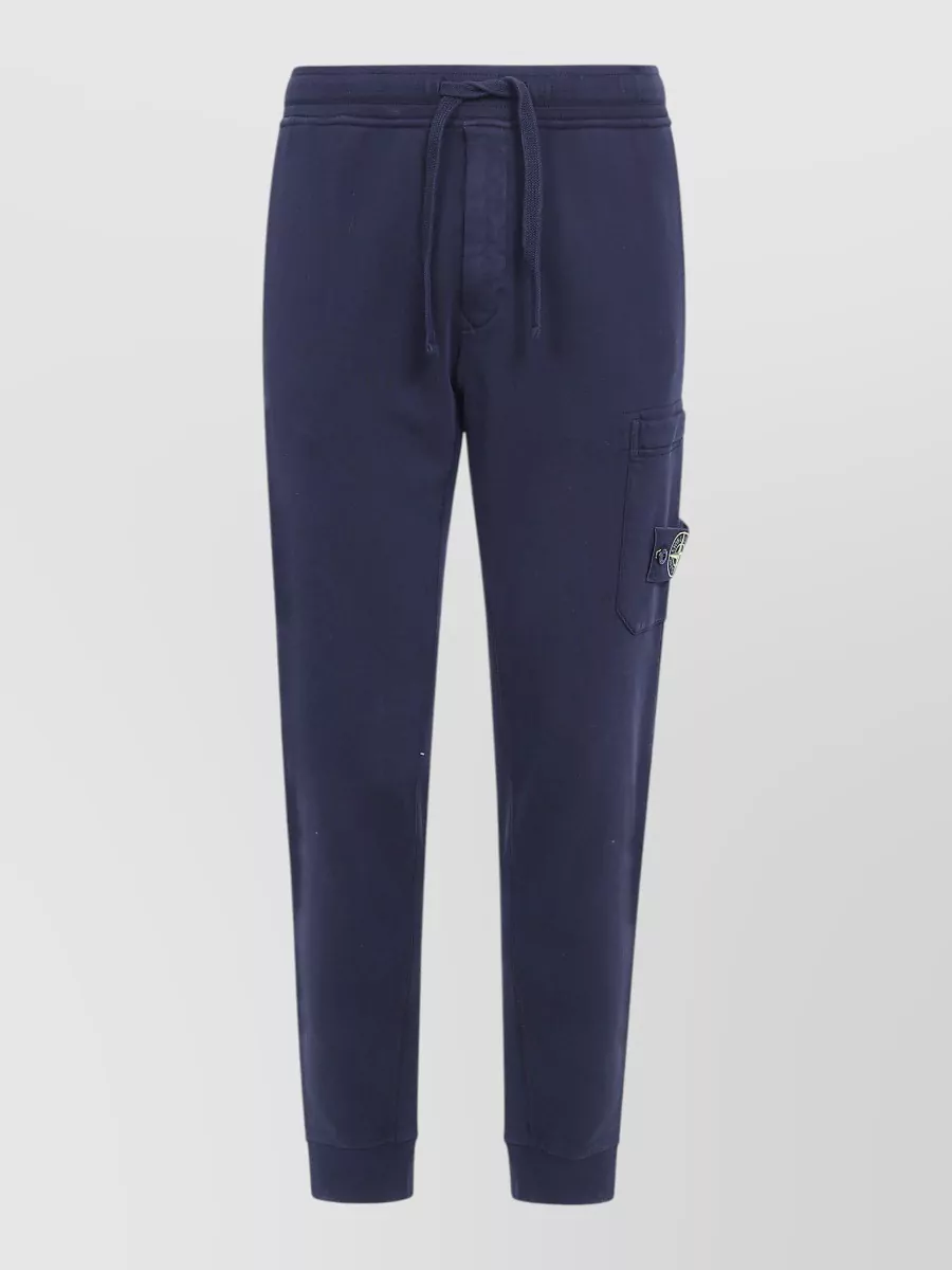 Stone Island tapered cotton track pants