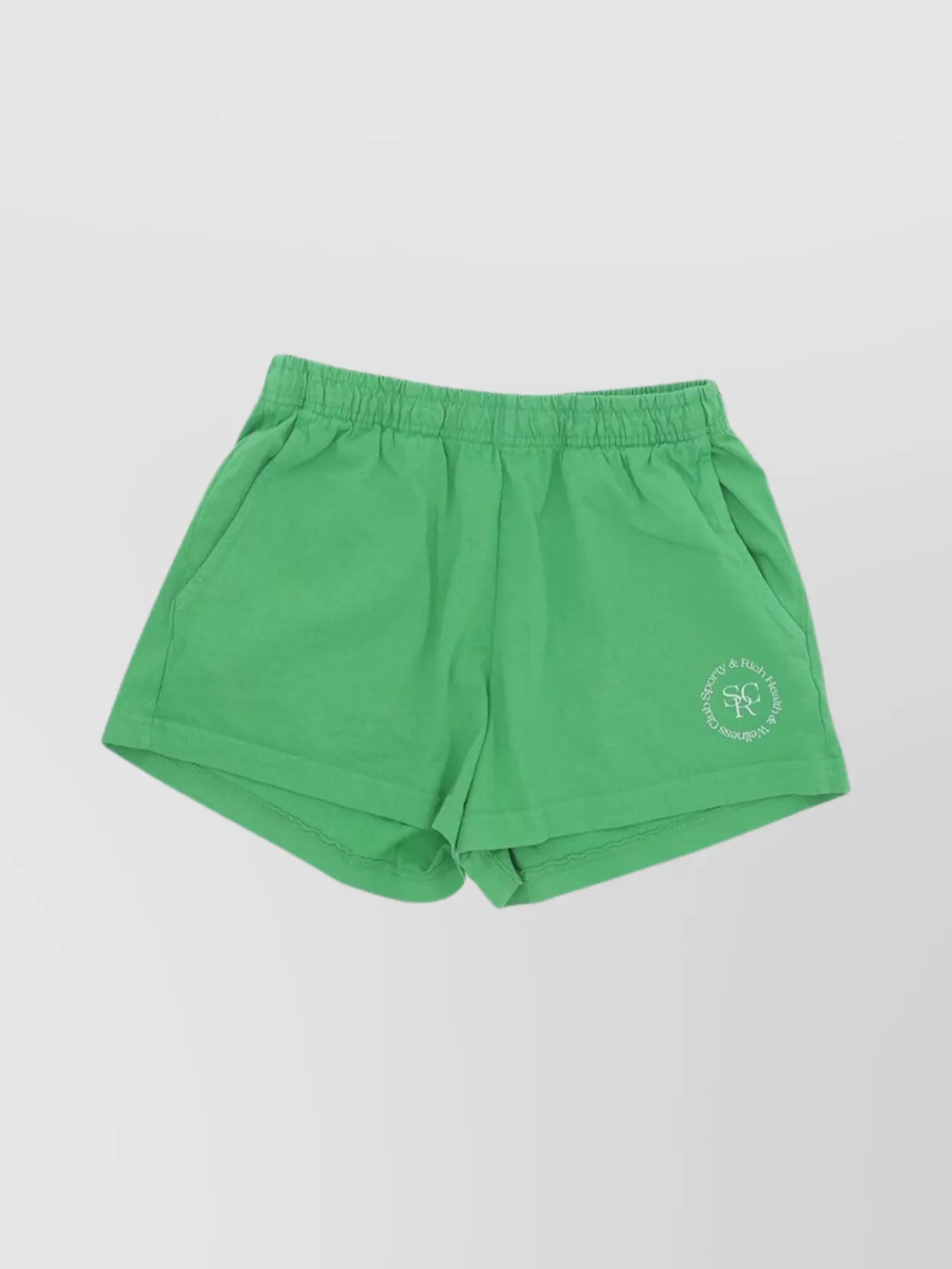 Shop Sporty And Rich Disco Shorts With Back Pocket And Elastic Waistband