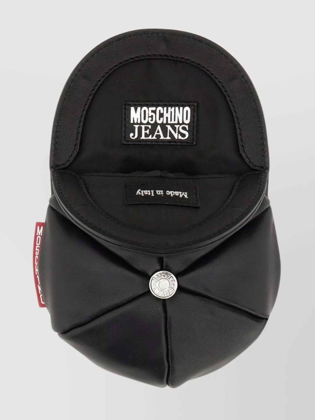 Moschino Compact Shoulder Bag With Shoulder Strap