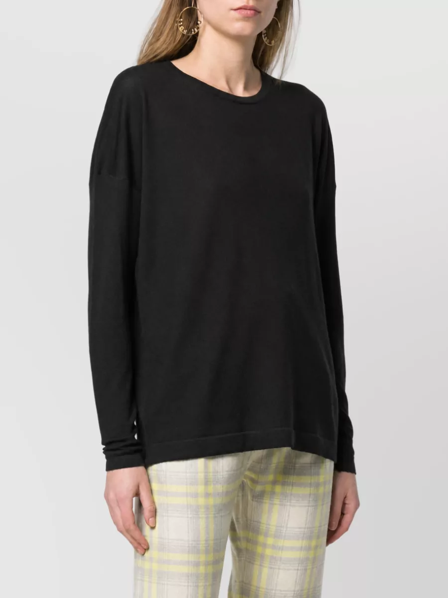 La Rose Merino Relaxed-Fit Sweatshirt