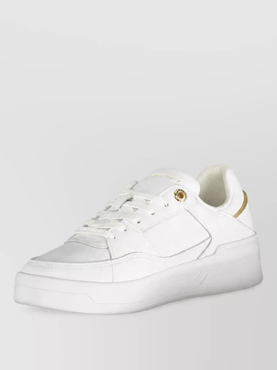 Tommy Hilfiger polyurethane lace-up sneakers