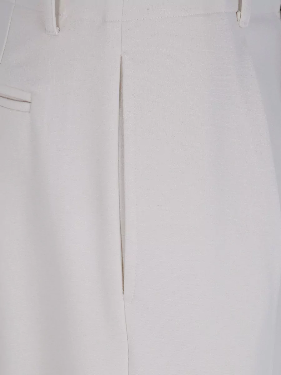 Semicouture Viscose Wide-Leg Tailored Trousers