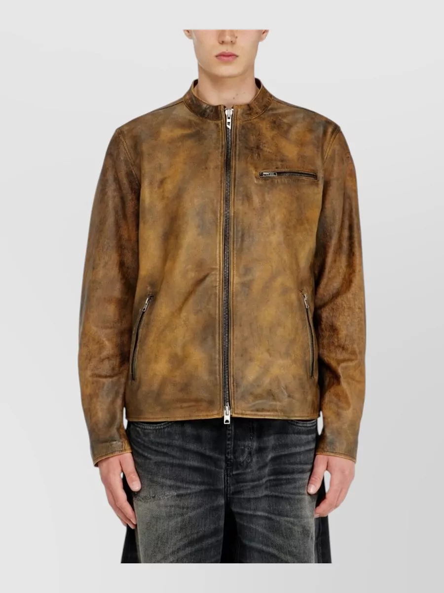 Diesel Leather blazer