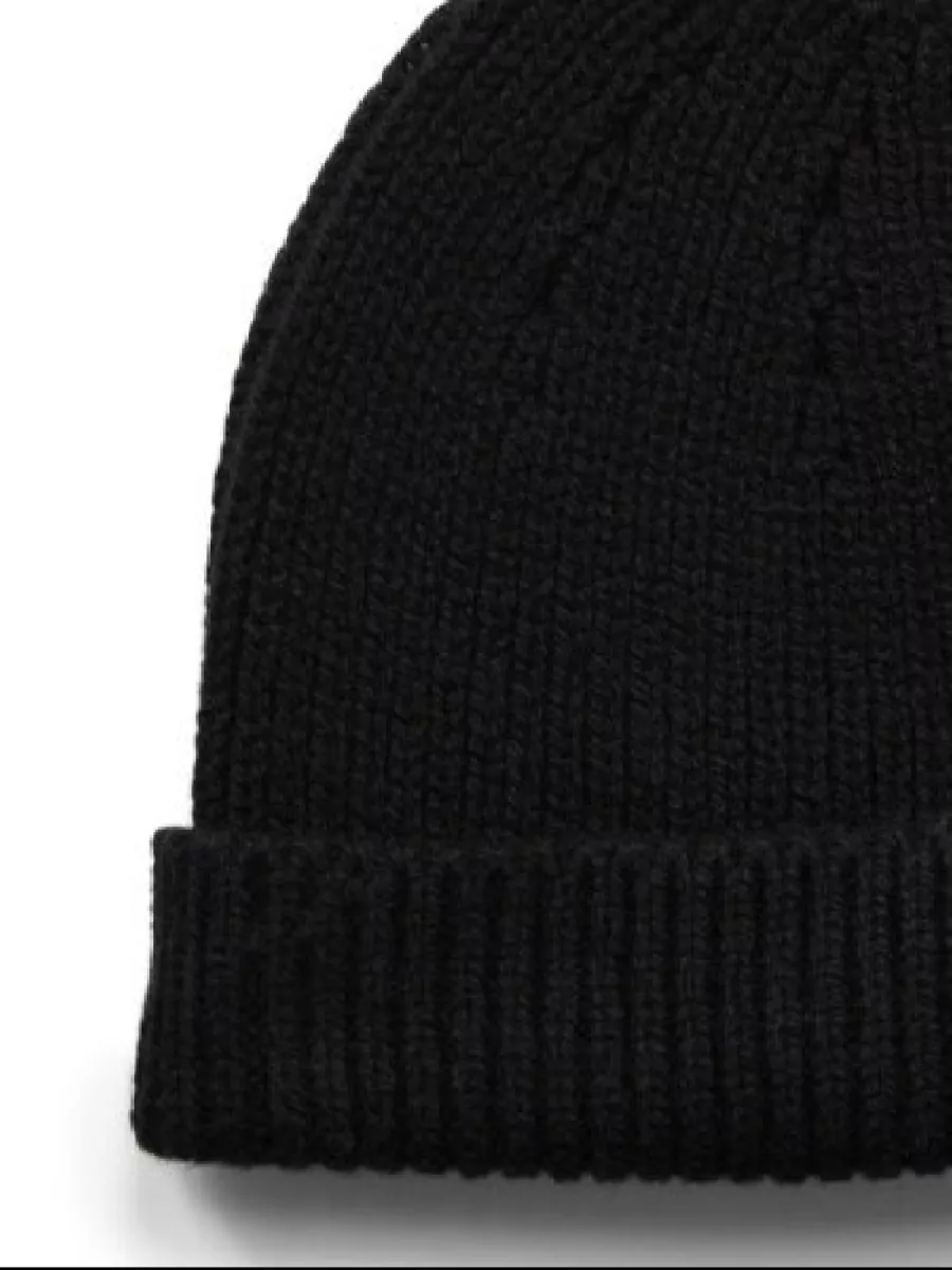 Rick Owens Cashmere Ribbed Beanie