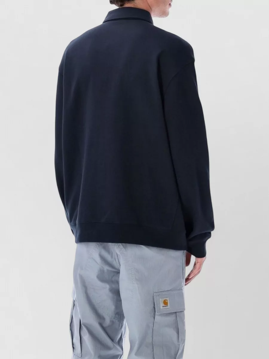 Carhartt Wip Cotton Loose Fit Polo Sweatshirt