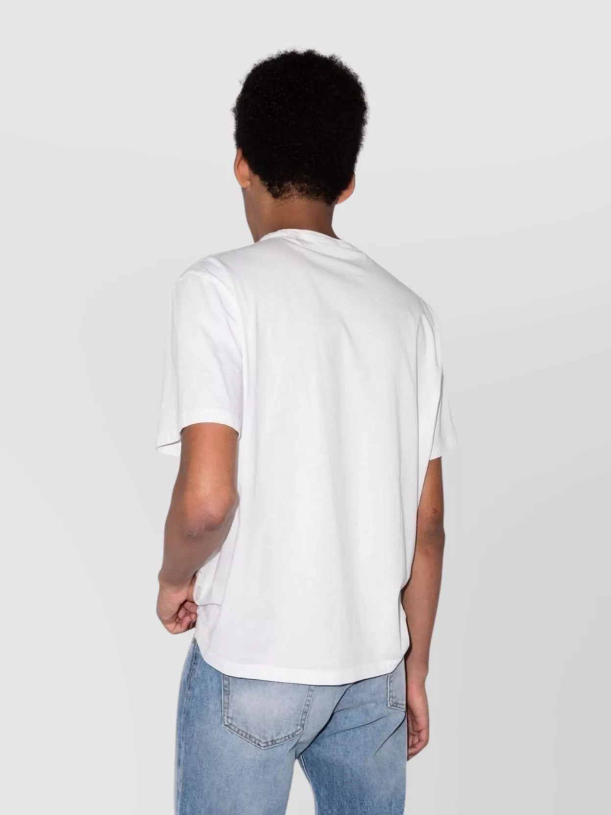 Our Legacy Basic Round Neck T-Shirt With Short Sleeves