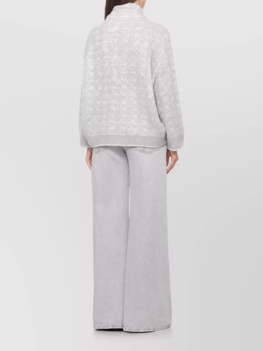 Panicale Sequin Long-Sleeve Sweater