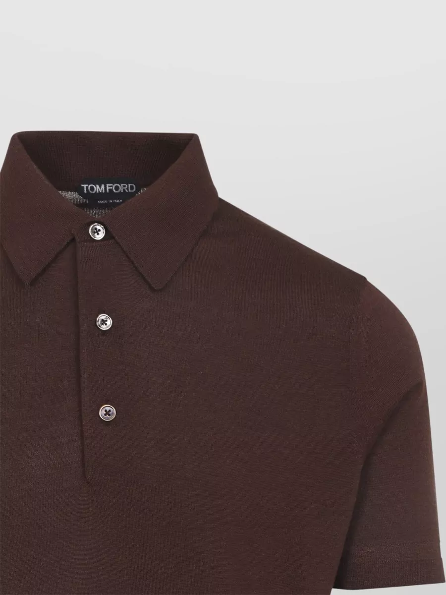 Tom Ford Cashmere Silk Polo Shirt