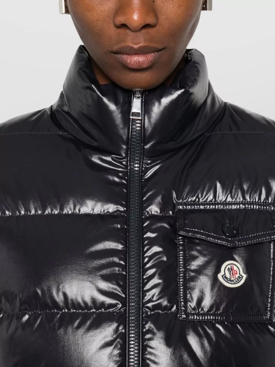 Moncler Padded Wool Zip Jacket