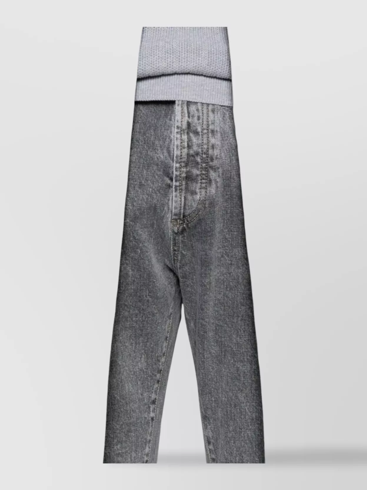 Brunello Cucinelli Straight Leg Jeans With Faded Effect And Five-Pocket Design
