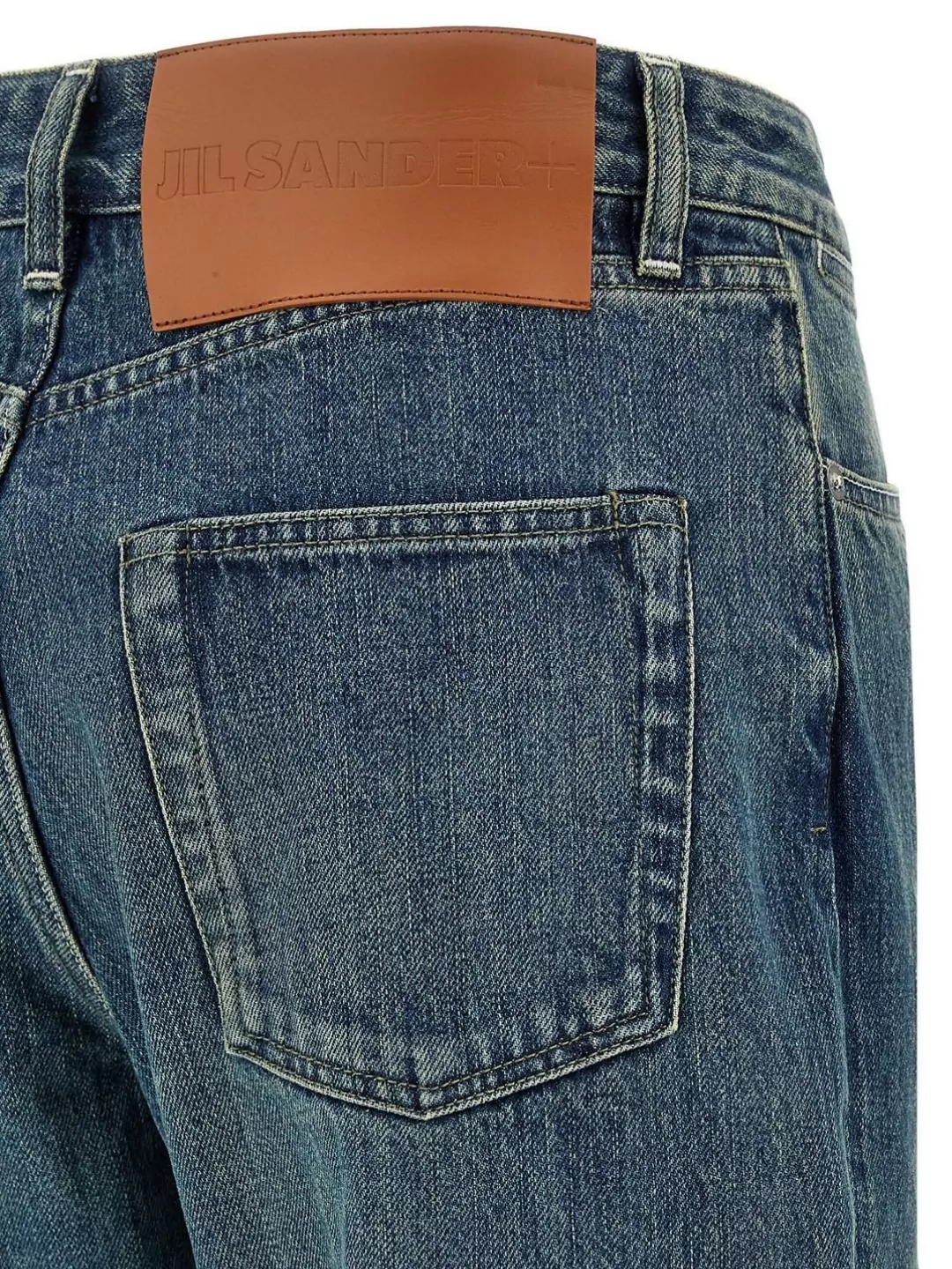 Jil Sander Slim Twist Jeans With Belt Loops