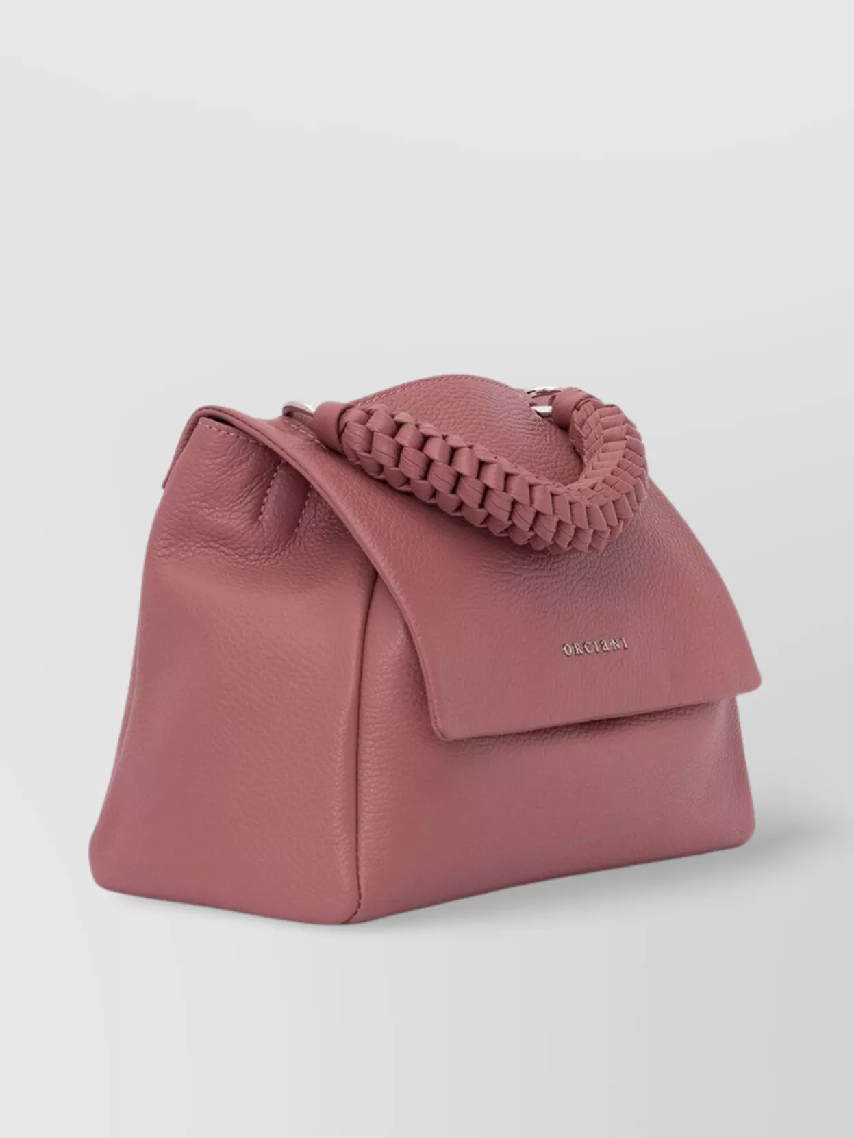 Orciani Braided Handle Metal Hardware Structured Shape