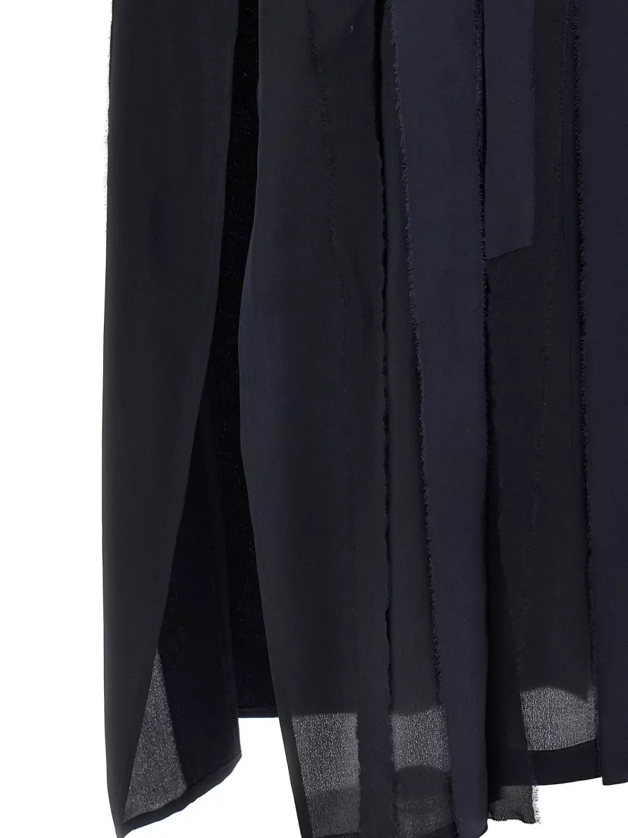 Di.la3 Pari' Silk Midi Dress
