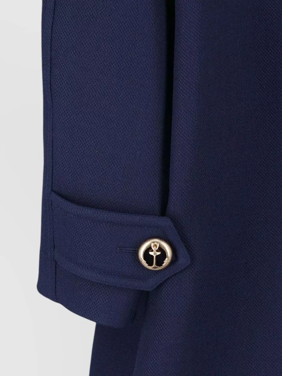 Balenciaga Double-Breasted Wool Coat
