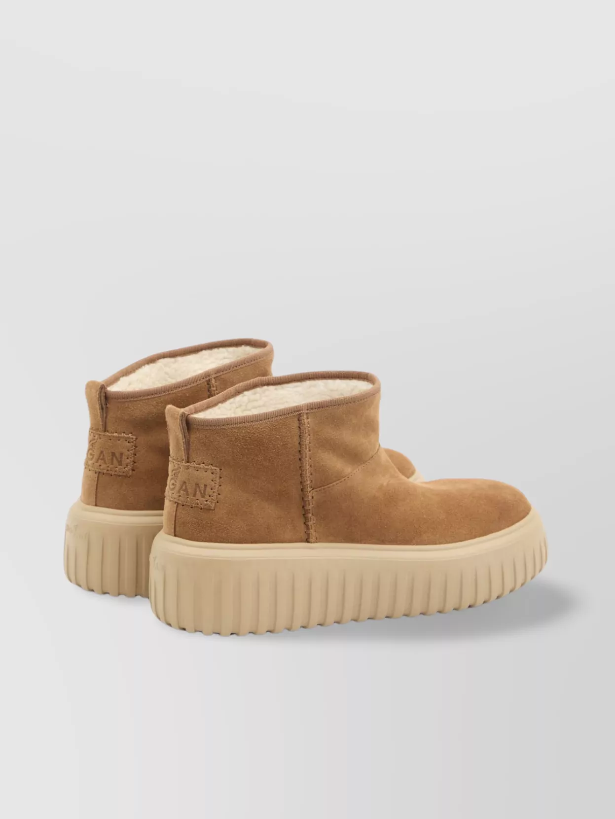 Hogan Low-Top Boots Featuring H-Stripes