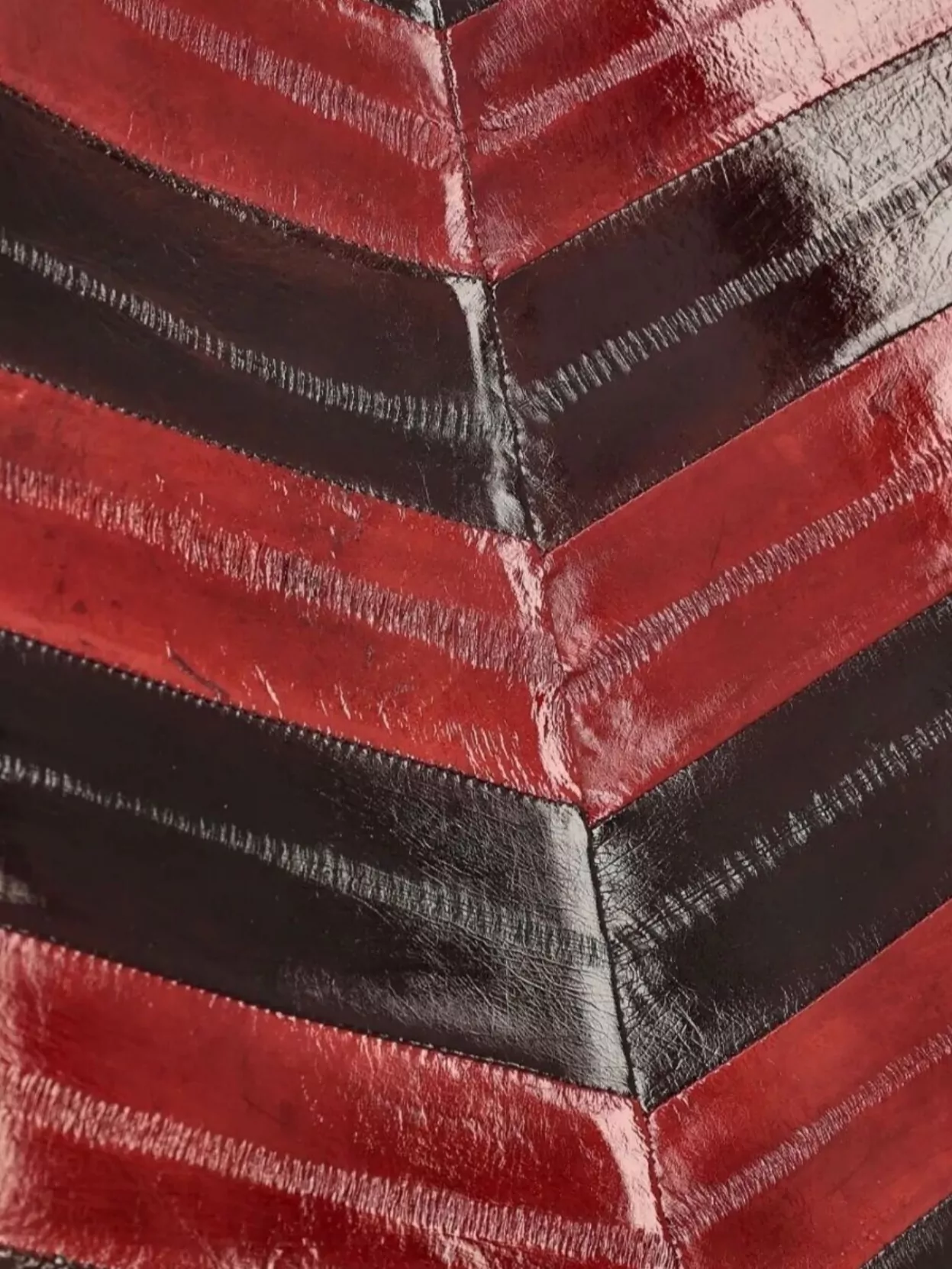 Fendi Medium Two-Tone Leather Tote Bag