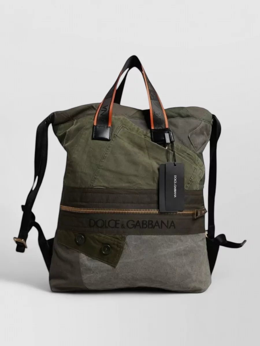 Dolce&Gabbana cotton patchwork backpack