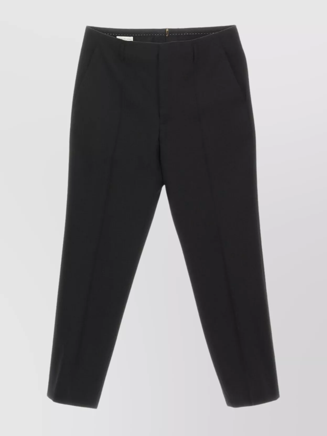 Shop Dries Van Noten Tailored Cropped Trousers Length