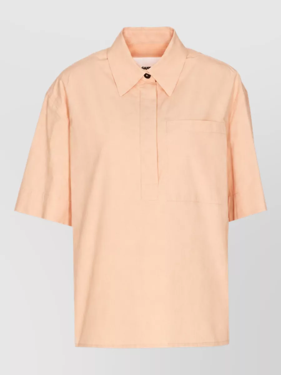 Jil Sander Cotton short-sleeve shirt